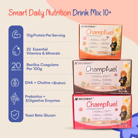 Champfuel Smart Daily Nutritional Drink Mix 10+ (Assorted)