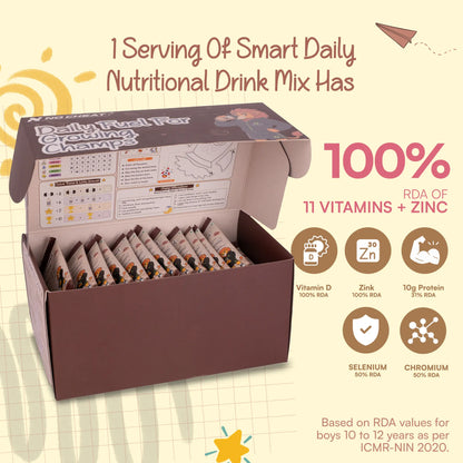 Champfuel Smart Daily Nutritional Drink Mix 10+ (Chocoboost)