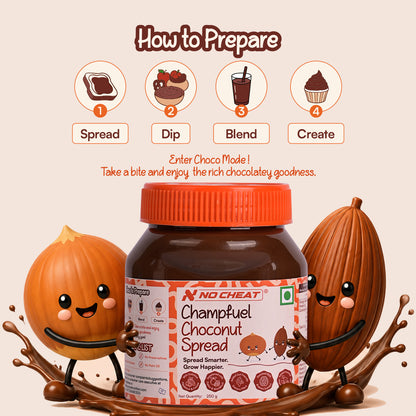 CHAMPFUEL CHOCONUT SPREAD