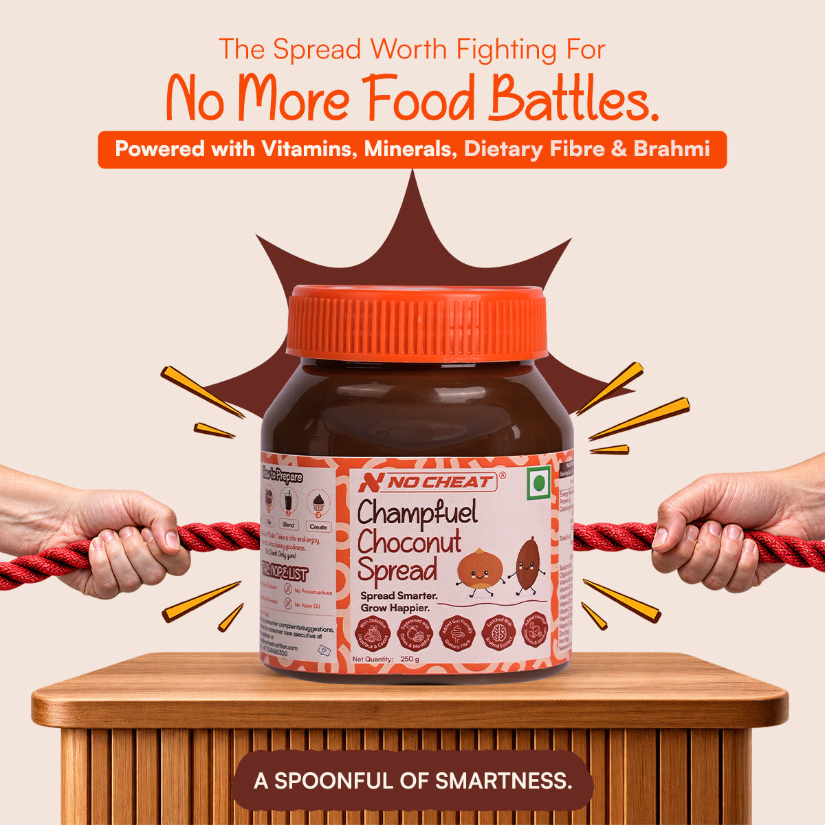CHAMPFUEL CHOCONUT SPREAD