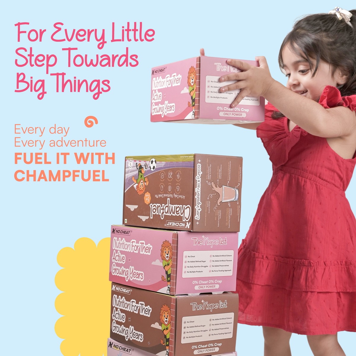 Champfuel Active Daily Nutrition Drink Mix 5+ (Berryboost)