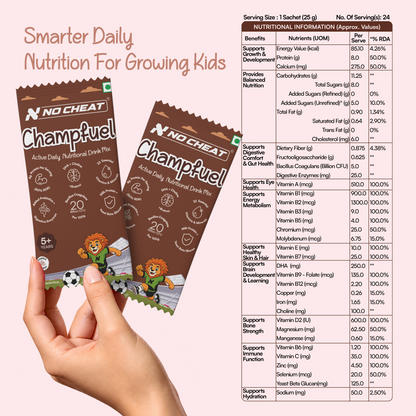 Champfuel Active Daily Nutrition Drink Mix 5+ (Chocoboost)