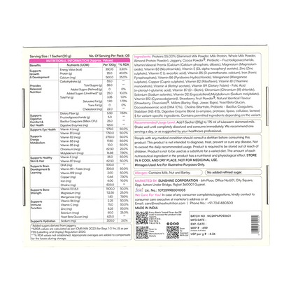 CHAMPFUEL BALANCED DAILY NUTRITION DRINK MIX 2+ (Assorted)