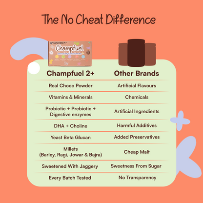 CHAMPFUEL BALANCED DAILY NUTRITION DRINK MIX 2+ (CHOCOBOOST)